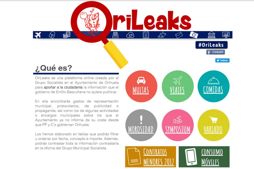 OriLeaks site reveals council secrets