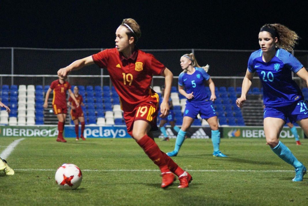 Spain Women beat European Champions at Pinatar Arena