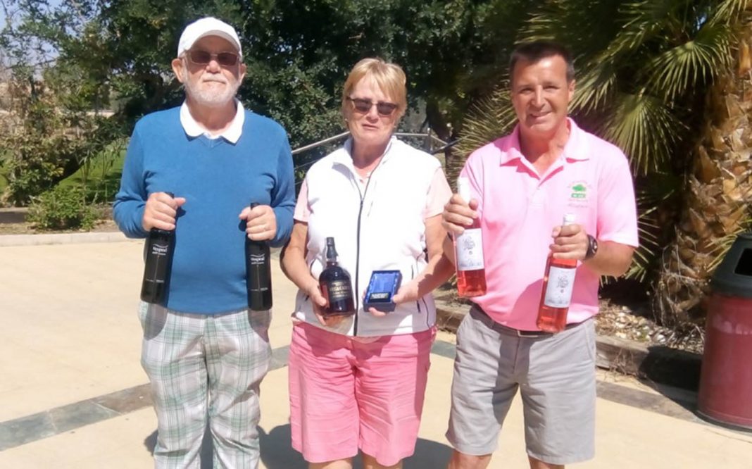 L to R: Brian Edwards, Maggie Edwards, Alistair Douglas.