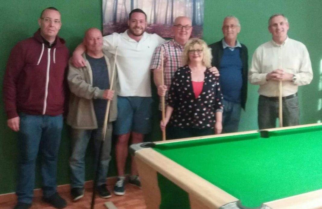 Members of The Courtyard Pool team in Los Montesinos.