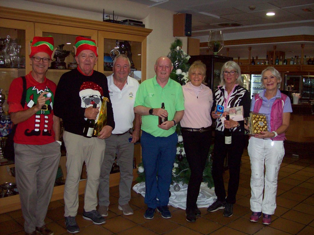 MONTGO CHRISTMAS STABLEFORD 20th DECEMBER 2019