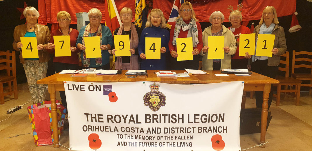 ORIHUELA COSTA TALLIES UP POPPY TOTALS