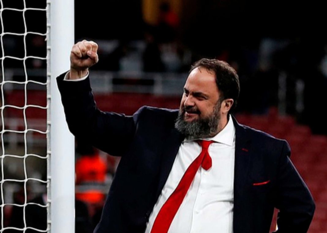 Nottingham Forest and Olympiacos owner Evangelos Marinakis testing positive for coronavirus.