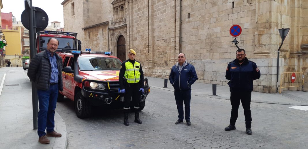 Military Emergency Service arrives in Orihuela