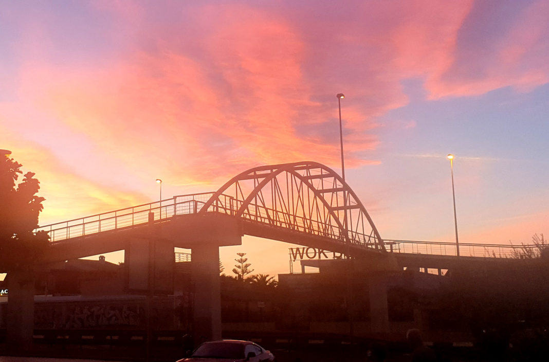 Sunset over Cabo Roig