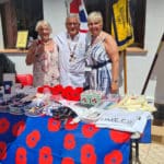 Jean Heald, Eddie Coleman, Janice Poole of the RBL