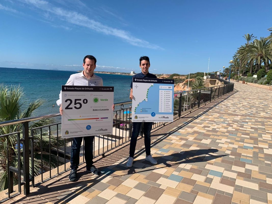 Environmental alerts for Orihuela Beaches