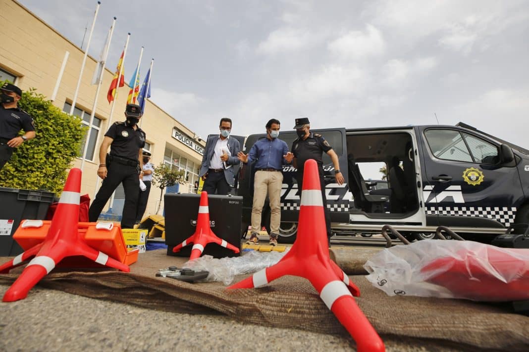 Four new Local Police vans for Torrevieja