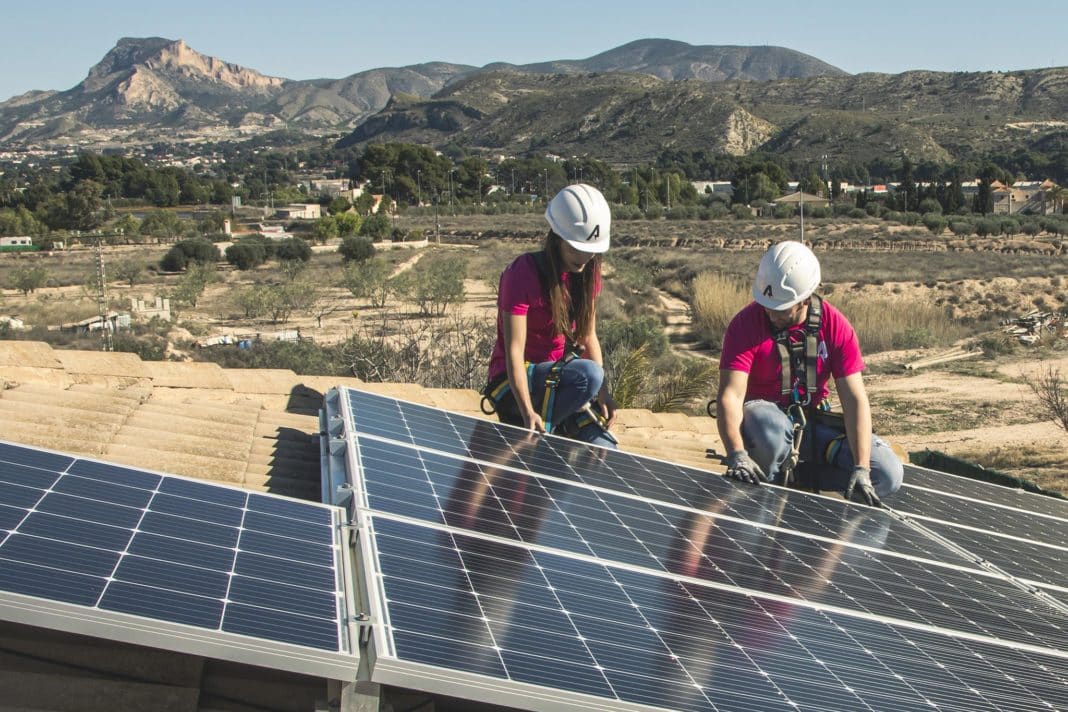 Electricity costs double the installation of solar panels