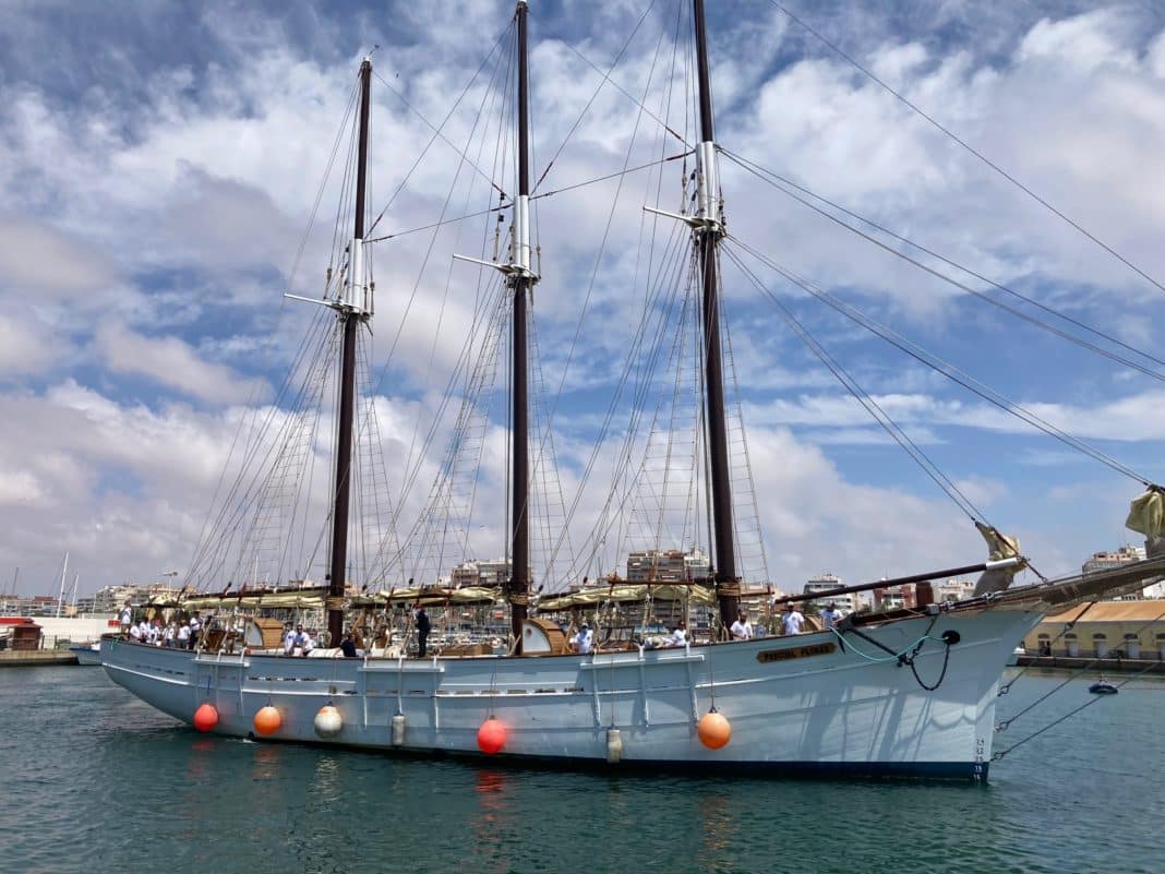 Pascual Flores arriving in Torrevieja