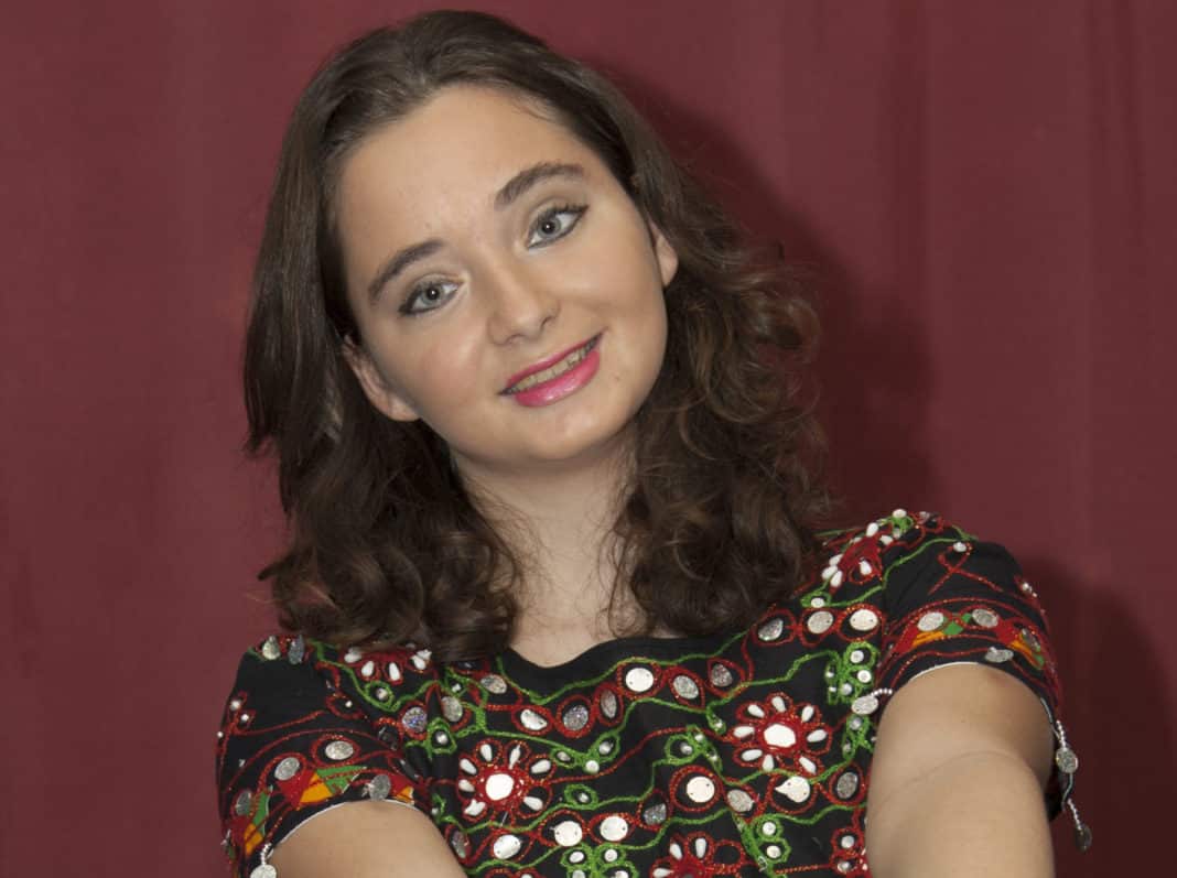 Liat is played by local girl Paige Charleton