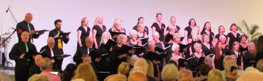 Crescendo and Chivenor Choirs Singing Together