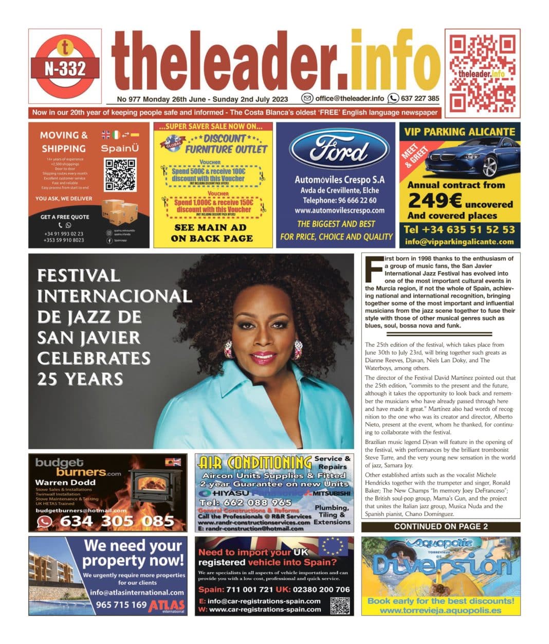 The Leader Newspaper 26 June 23 – Edition 977