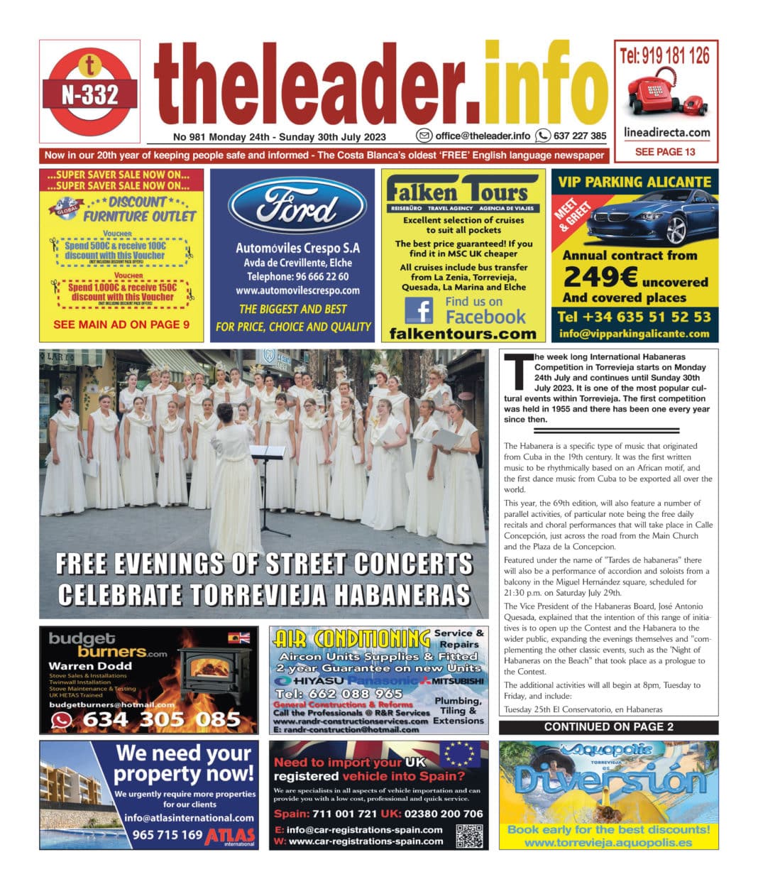 The Virtual Leader Newspaper in Spain