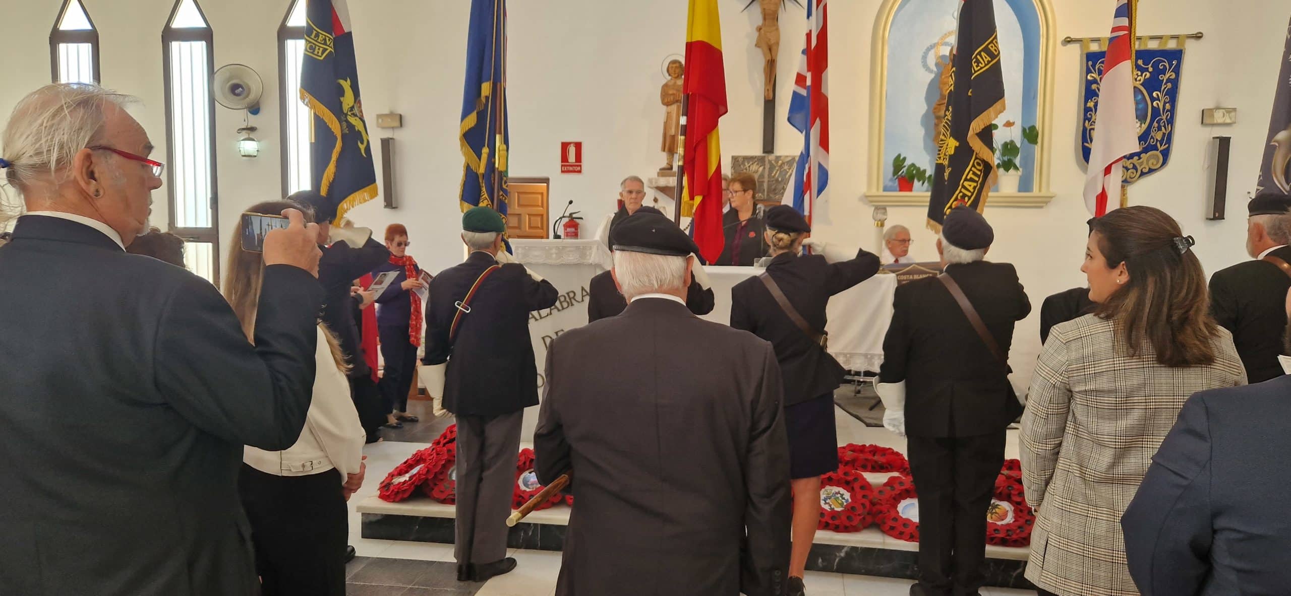 Levante Veterans keep their promise to Remember.