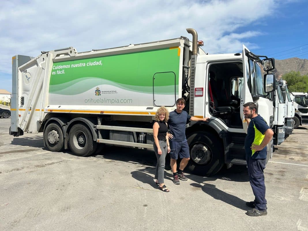 The councillor of Street Cleaning, Rocío Ortuño