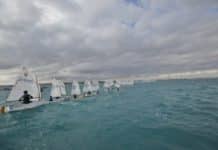 Children in Small Boats descend on Torrevieja