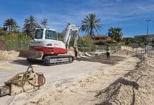 Costas demolishing the remains of Campoamor’s Beach Road