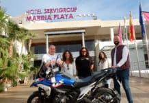 Worldwide ATC Motorcyclists in Mojácar